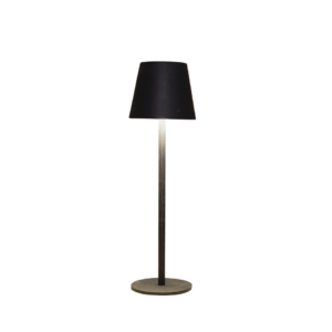Draadloze Tafellamp - Oplaadbare Lamp - Dimbaar - Zwart - 27,5cm - Tafellamp Oplaadbaar - Touch Lamp - Binnen en Buiten