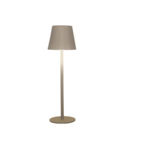 Draadloze Tafellamp - Oplaadbare Lamp - Dimbaar - Zand - 27,5cm - Tafellamp Oplaadbaar - Touch Lamp - Binnen en Buiten