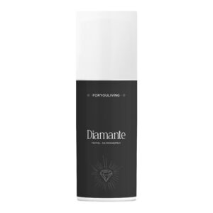 Foryouliving Textielspray Diamante - Roomspray - Interieurspray - Textielverfrisser - Kleding verfrisser - 400ml