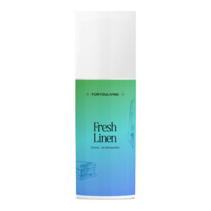 Foryouliving Textielspray Fresh Linen - Roomspray - Interieurspray - Textielverfrisser - Kleding verfrisser - 400ml