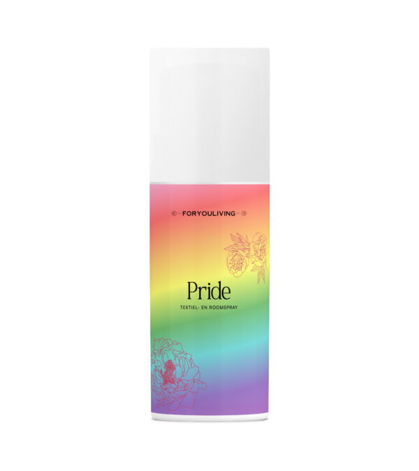 Foryouliving Textielspray Pride - Roomspray - Interieurspray - Textielverfrisser - Kleding verfrisser - 400ml