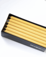 Branded By - Dinerkaars - M - 19,5 cm - Oker-Geel - 18 Stuks
